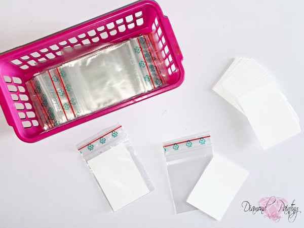 Stabile Druckverschlussbeutel, die nicht wegrutschen