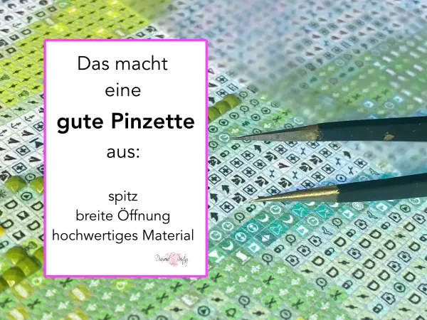 Daran erkennst du eine gute Diamond Painting Pinzette